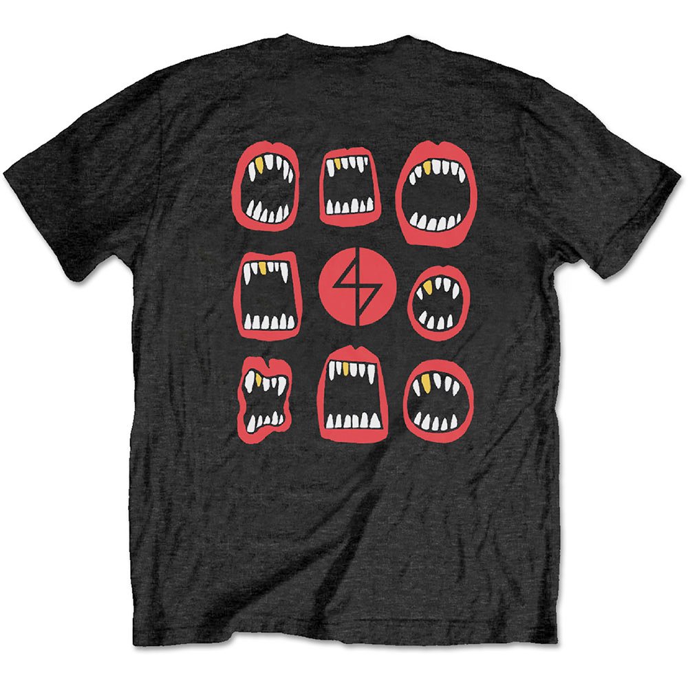 Angel Dust - Mouth Repeat Heren Tshirt - Zwart